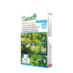 Signum 33 WG Zwalcza Szarą Pleśń, Mączniaka Prawdziwego i Zgniliznę Twardzikową  W Roślinach Ozdobnych 2,5 g