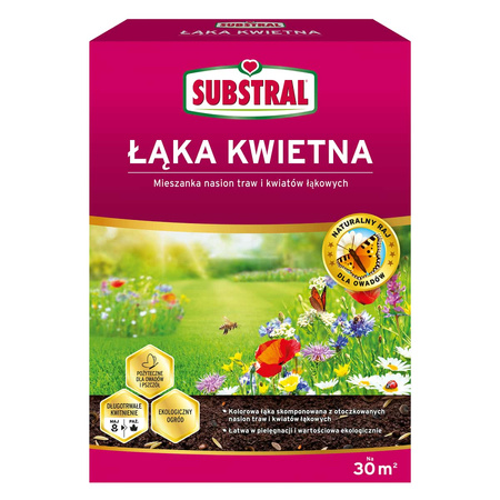 Łąka kwietna - mieszanka traw i kwiatów 300 g