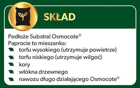 SUBSTRAL podłoże PAPROĆ 3L