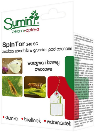 Spintor 240 SC Zwalcza Szkodniki W Gruncie i Pod Osłonami 50 ml