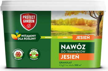 Nawóz Jesienny Do Trawników Witaminy Dla Rośliny 4 kg