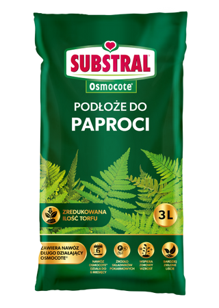 SUBSTRAL podłoże PAPROĆ 3L