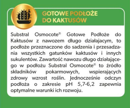 SUBSTRAL podłoże CACTUS 3L