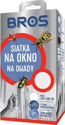 Siatka na okno - biała 150x180 cm - Bros