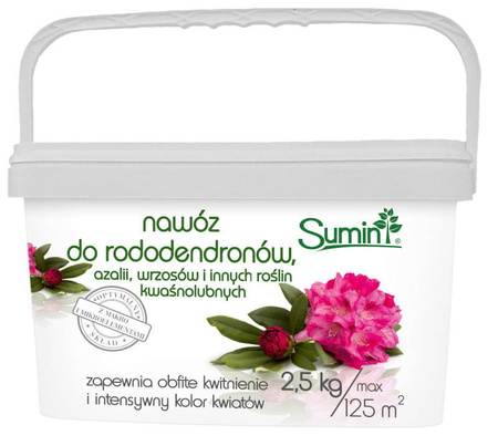 Nawóz Do Rododendronów, Azalii, Wrzosów i Innych Roślin Kwaśnolubnych 2,5 kg