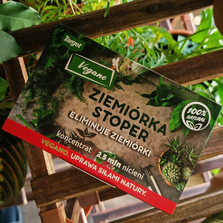Zestaw Ziemiórka Stoper Vegano - 2,5 mln nicieni + ZiemiórStop Lep Na Ziemiórki 12 szt Vegano 