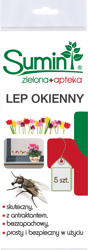 Lep Okienny - Kwiaty 5 szt.