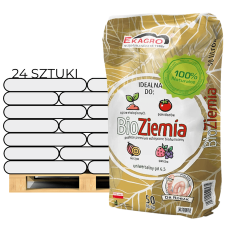 Bio Ziemia Premium - Paleta 24x50 l Ekaro