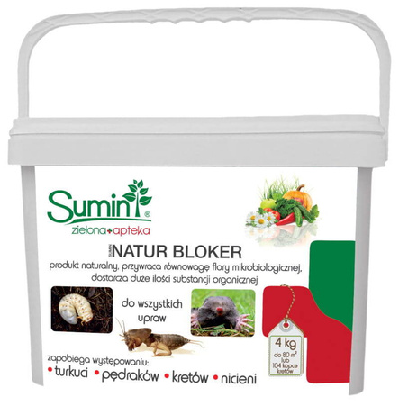 Natur Bloker (Pędraki, Krety, Turkucie) 4 kg