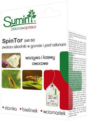 Spintor 240 SC Zwalcza Szkodniki W Gruncie i Pod Osłonami 20 ml