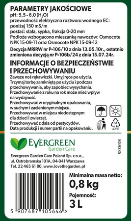 SUBSTRAL podłoże PAPROĆ 3L
