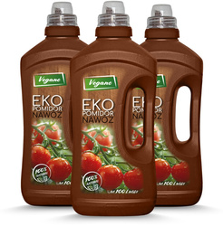 Zestaw Ekopomidor Vegano – 3x1 l Naturalny Nawóz Ekologiczny (Trzeci Gratis)