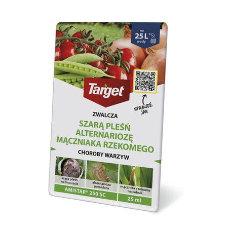 Amistar 250 SC środek zwalczający choroby cebuli, kapusty i  innych roślin uprawnych 25 ml Target