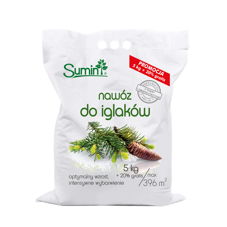 Nawóz Do Iglaków (worek) 5+1 kg Gratis Optymalny Skład (6 kg)