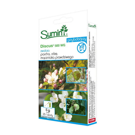 Discus 500 WG Zwalcza Parcha, Rdzę i Mączniaka Rzekomego 5 g