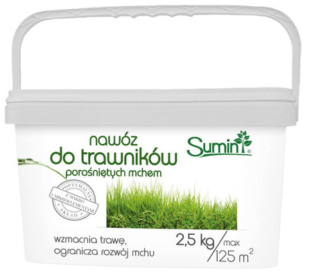 Nawóz Do Trawy Z Mchem - 2,5 kg - Antymech Sumin