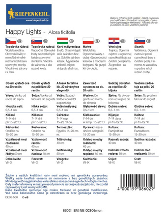 Malwa 'Happy Lights' - Nasiona - Kiepenkerl