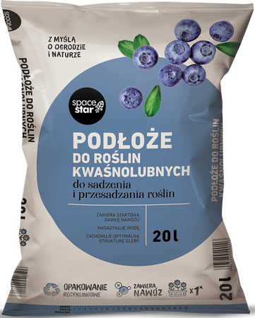 Ziemia Do Roślin Kwaśnolubnych - 20 l Space Star