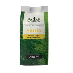 Mieszanka Traw Gazonowych Na Miejsca Suche i Słoneczne – Sania – 5 kg 4Gardens