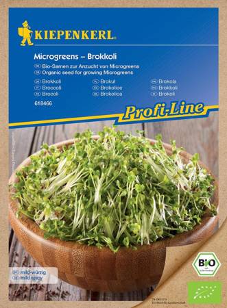 Brokuł Brokkoli - nasiona na microgreens - Kiepenkerl