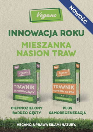 Nasiona trawy – Vegano – trawnik odporny na psa – 4 kg