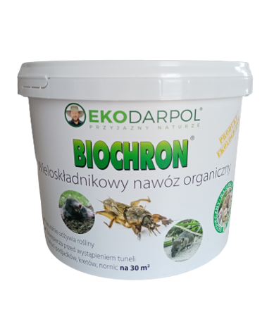 Nawóz Biochron Przeciw Turkuciom, Kretom i Nornicom 1,2 kg Ekodarpol