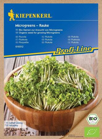 Rukola Rauke - nasiona na microgreens - Kiepenkerl