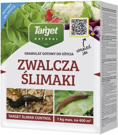 Ślimak Control – granulat zwalczający ślimaki – 1 kg Target