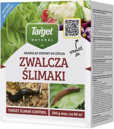 Ślimak Control – granulat zwalczający ślimaki – 200 g Target